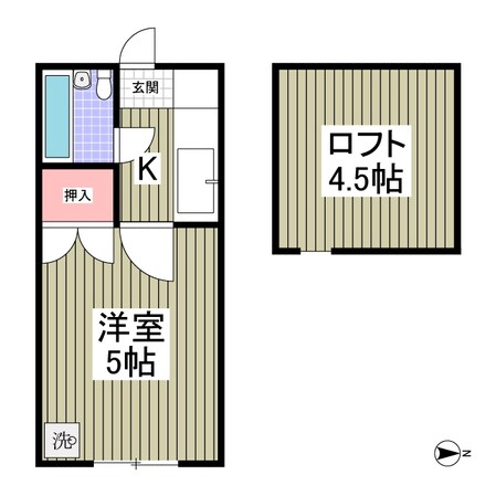 トレニアの物件間取画像